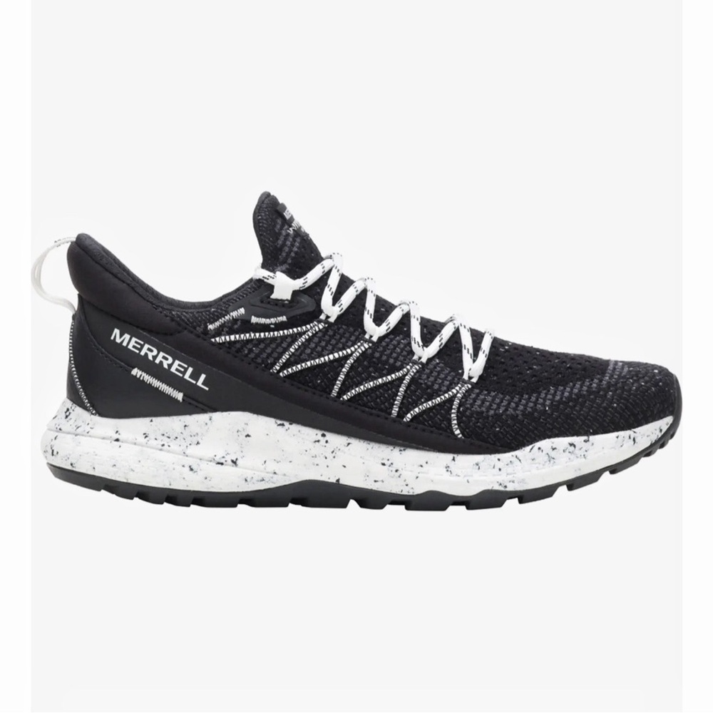 Merrell Woman Black Bravada 2 Light Trail Hiking Shoes US8 Outdoor Gorpcore